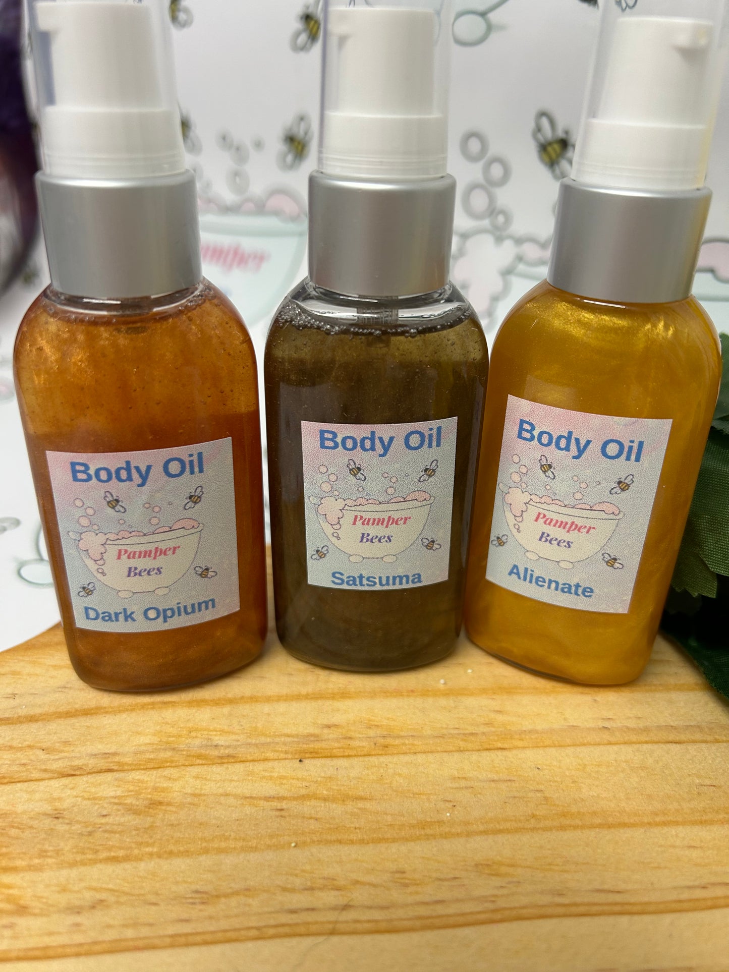 Shimmer Body Oils