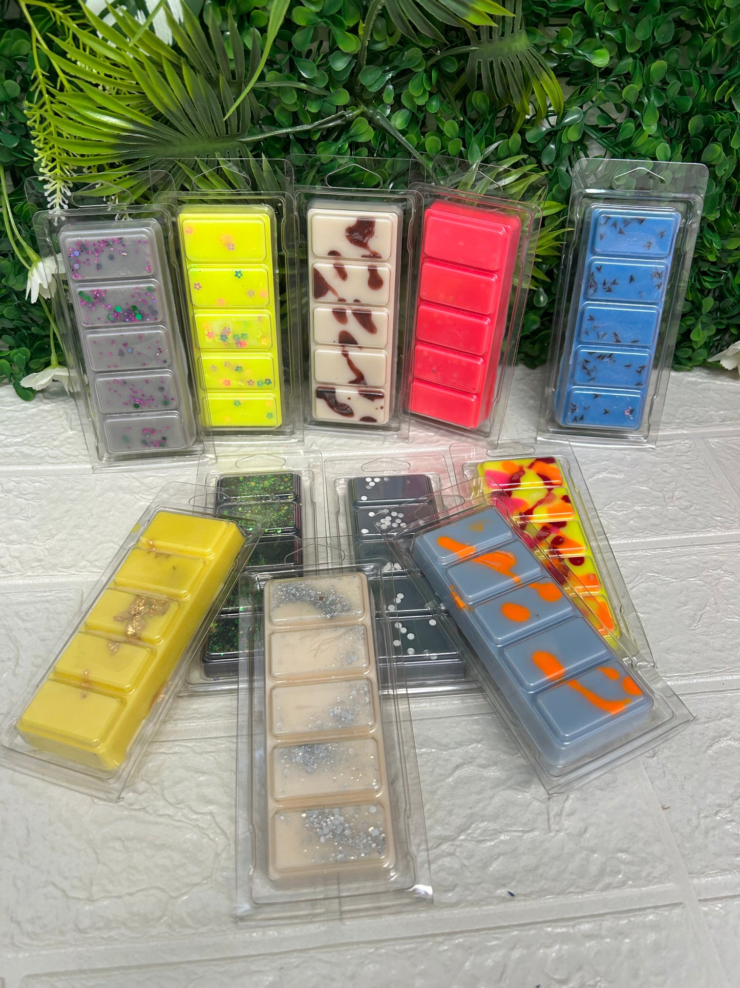 Wax melt snap bars A-H