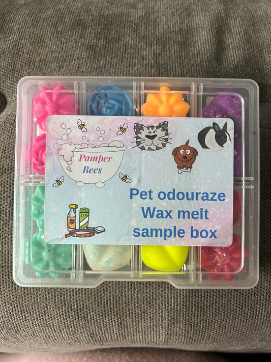 Pet odour sample box